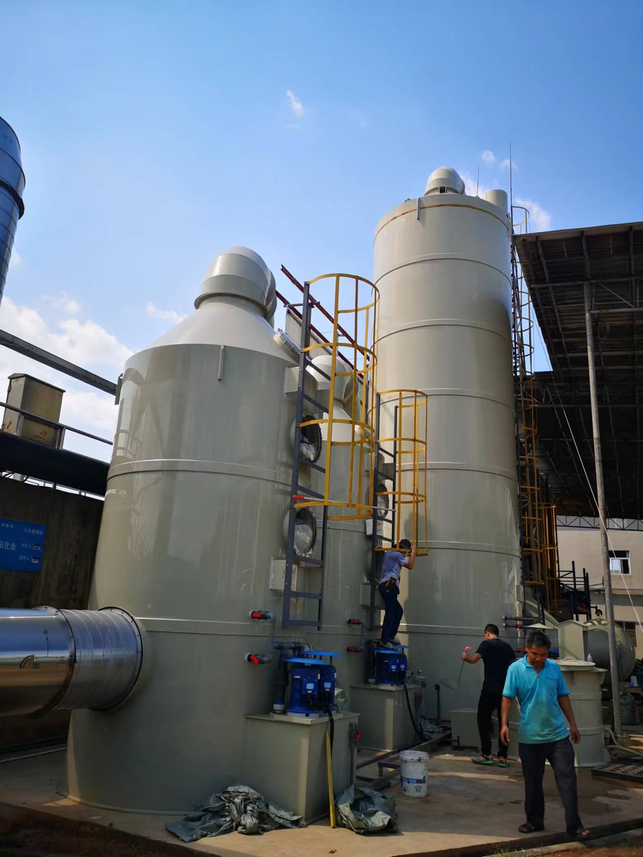 印染廠污水處理站生物除臭工程